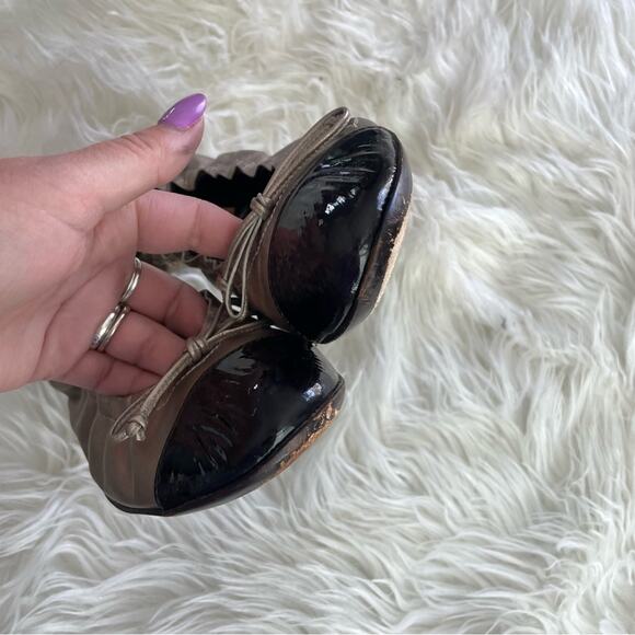 AGL Attilio Giusti Leombruni | Women’s Pebble Ginger Slip-On Flats Foldable 40.5 - Picture 2 of 9